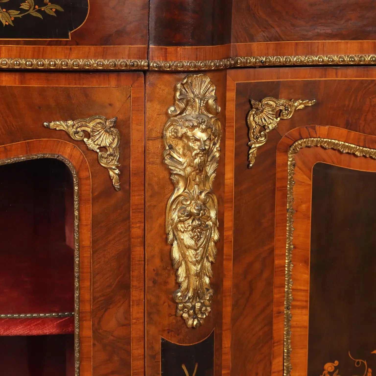 Antique Cabinet Various Wood Essences United Kingdom XIX Century