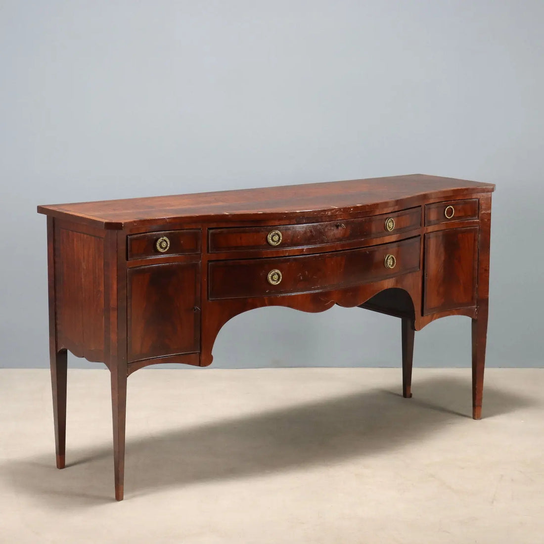 Antique Sideboard Mahogany Drawers Italy Late XIX Century - England, Late XIX Century | Antiques | Cupboards