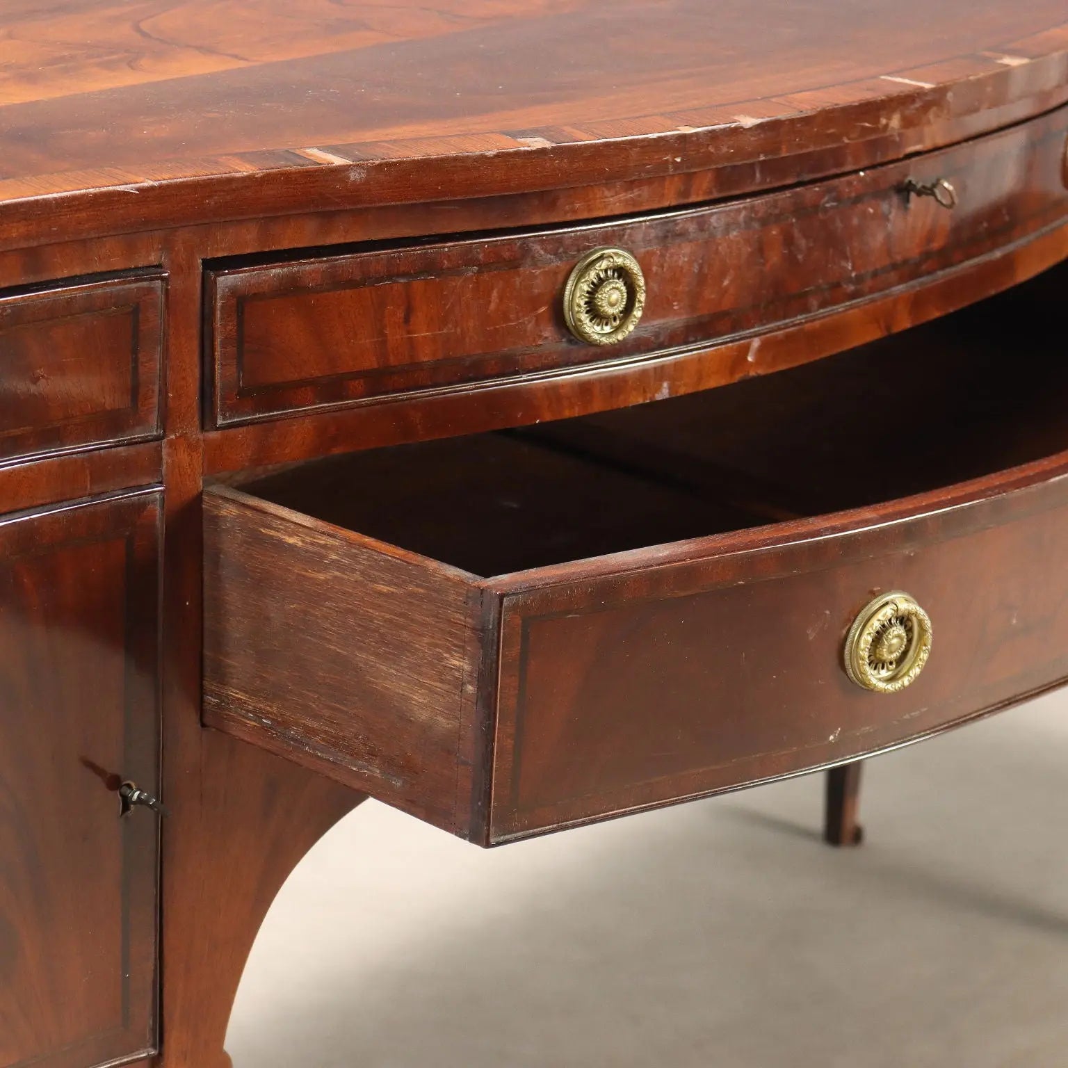 Antique Sideboard Mahogany Drawers Italy Late XIX Century - England, Late XIX Century | Antiques | Cupboards