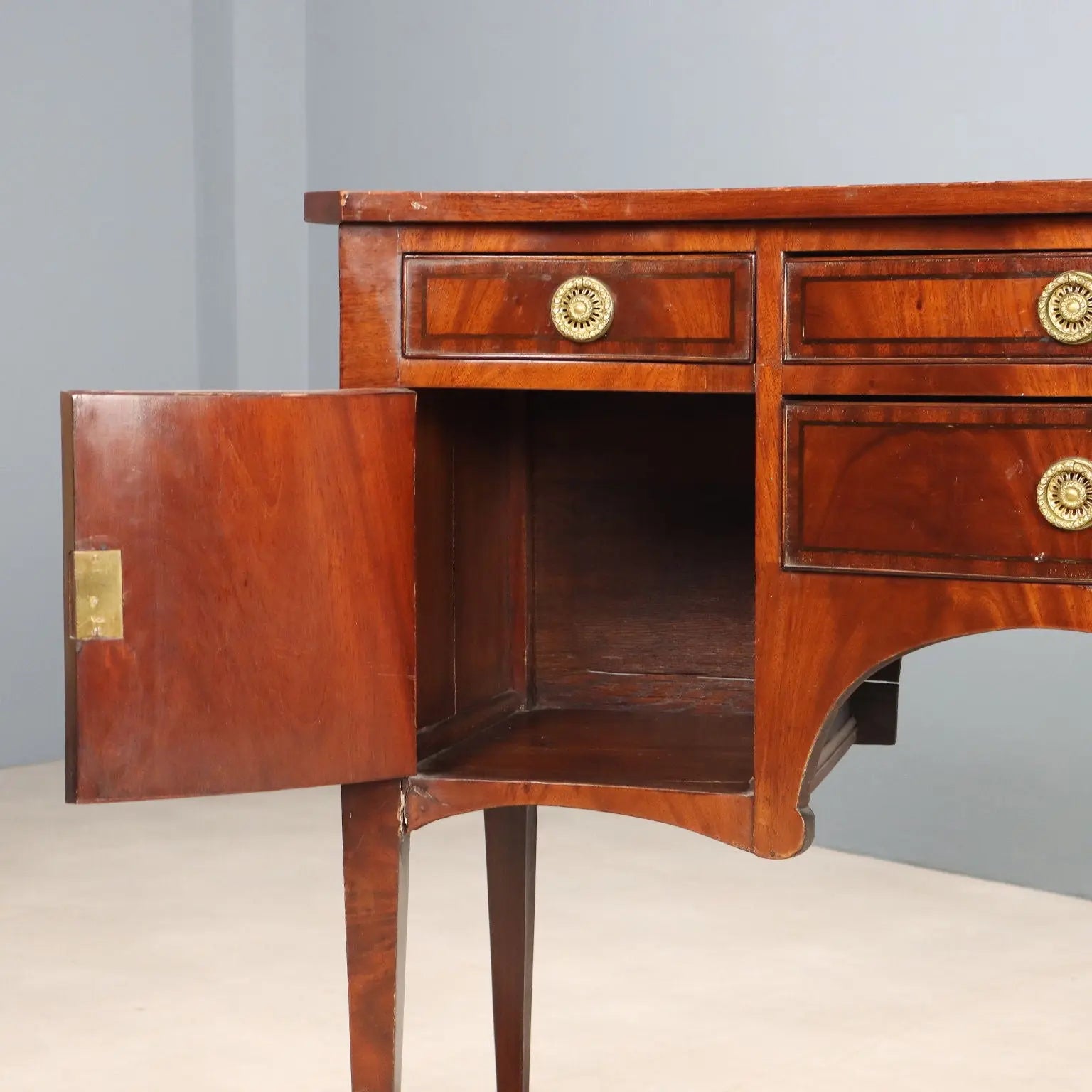 Antique Sideboard Mahogany Drawers Italy Late XIX Century - England, Late XIX Century | Antiques | Cupboards