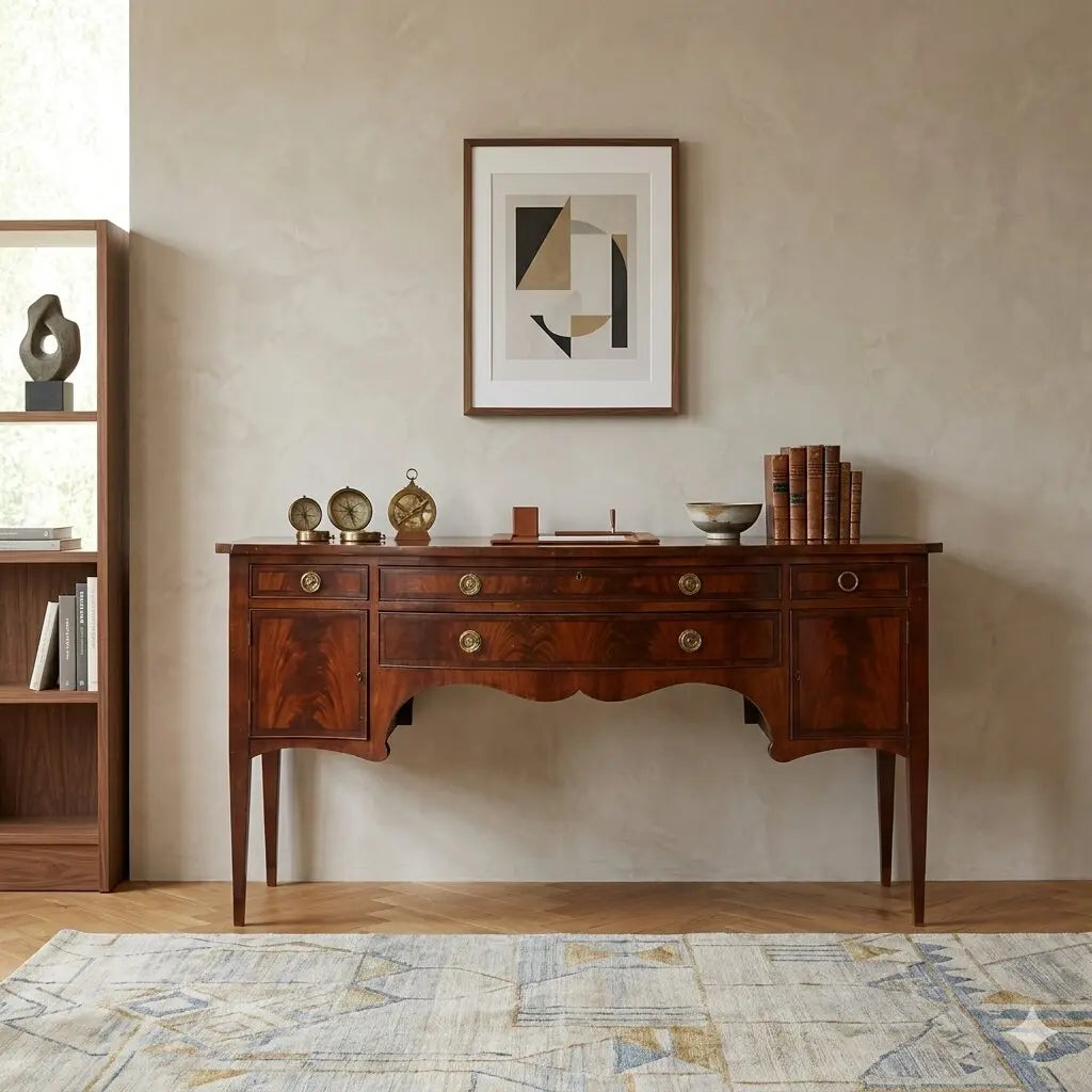 Antique Sideboard Mahogany Drawers Italy Late XIX Century - England, Late XIX Century | Antiques | Cupboards