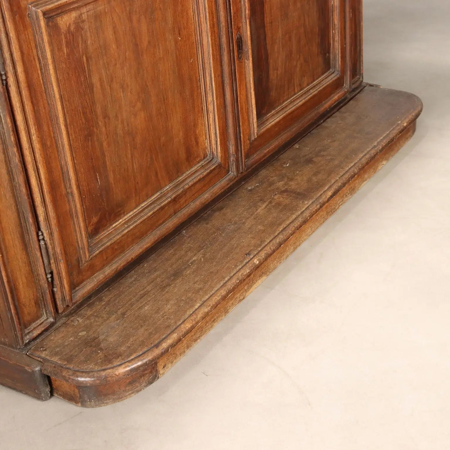 Antique Cupboard Silver Fir Poplar Walnut Italy XVIII Century