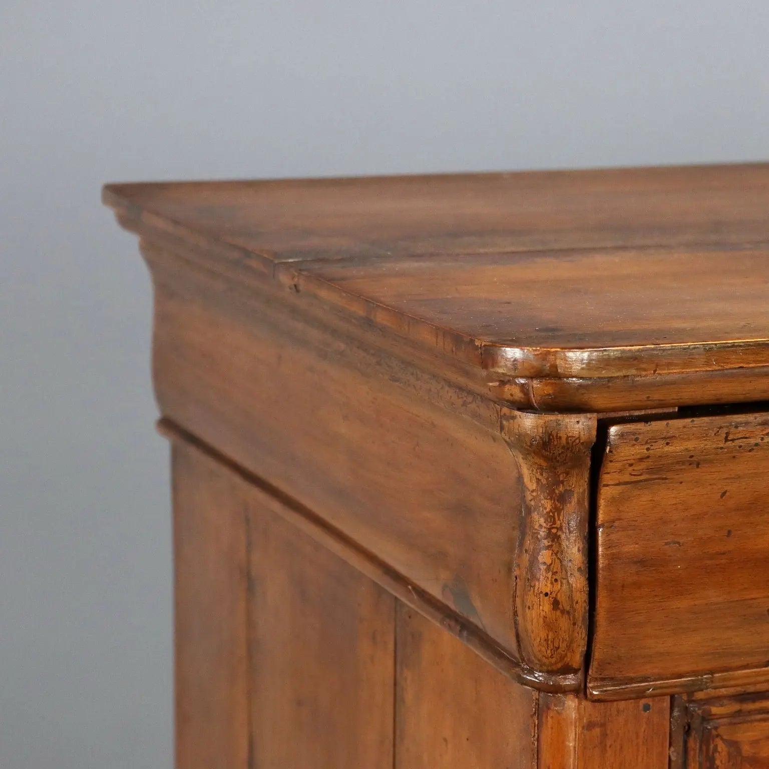 Antique Cupboard Walnut Fir Drawers Italy Early XX Century - Italy, Early XX Century | Antiques | Cupboards