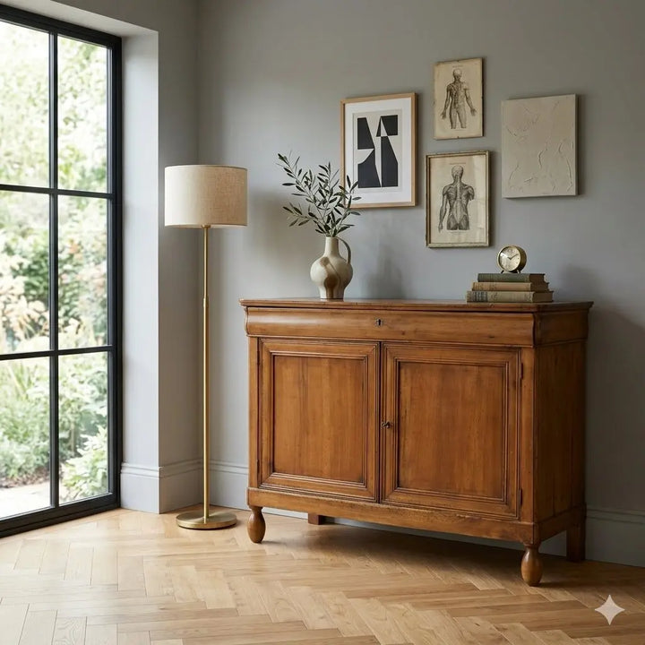 Antique Cupboard Walnut Fir Drawers Italy Early XX Century - Italy, Early XX Century | Antiques | Cupboards