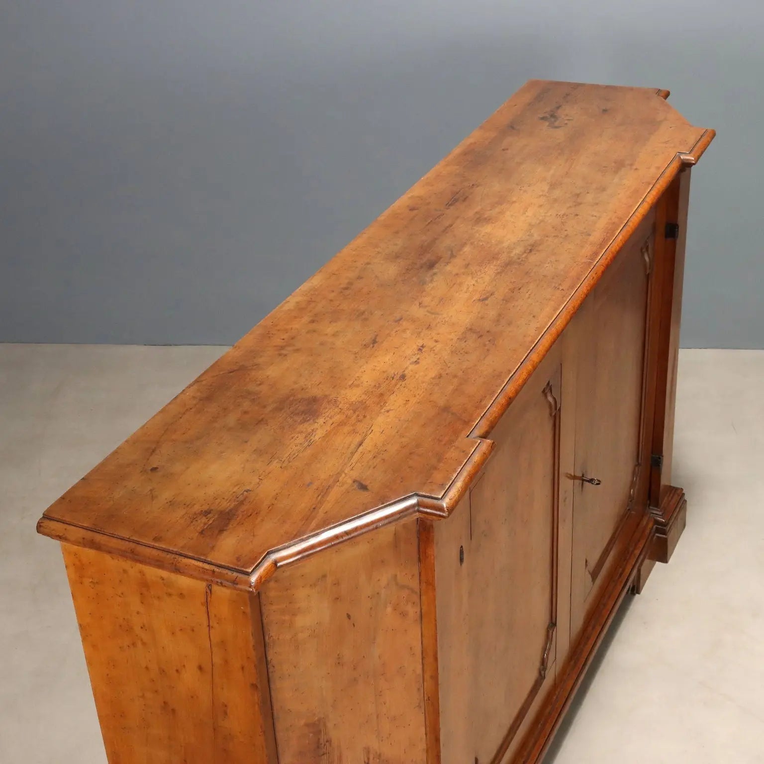 Antique Baroque Cupboard Walnut Italy XVIII Century