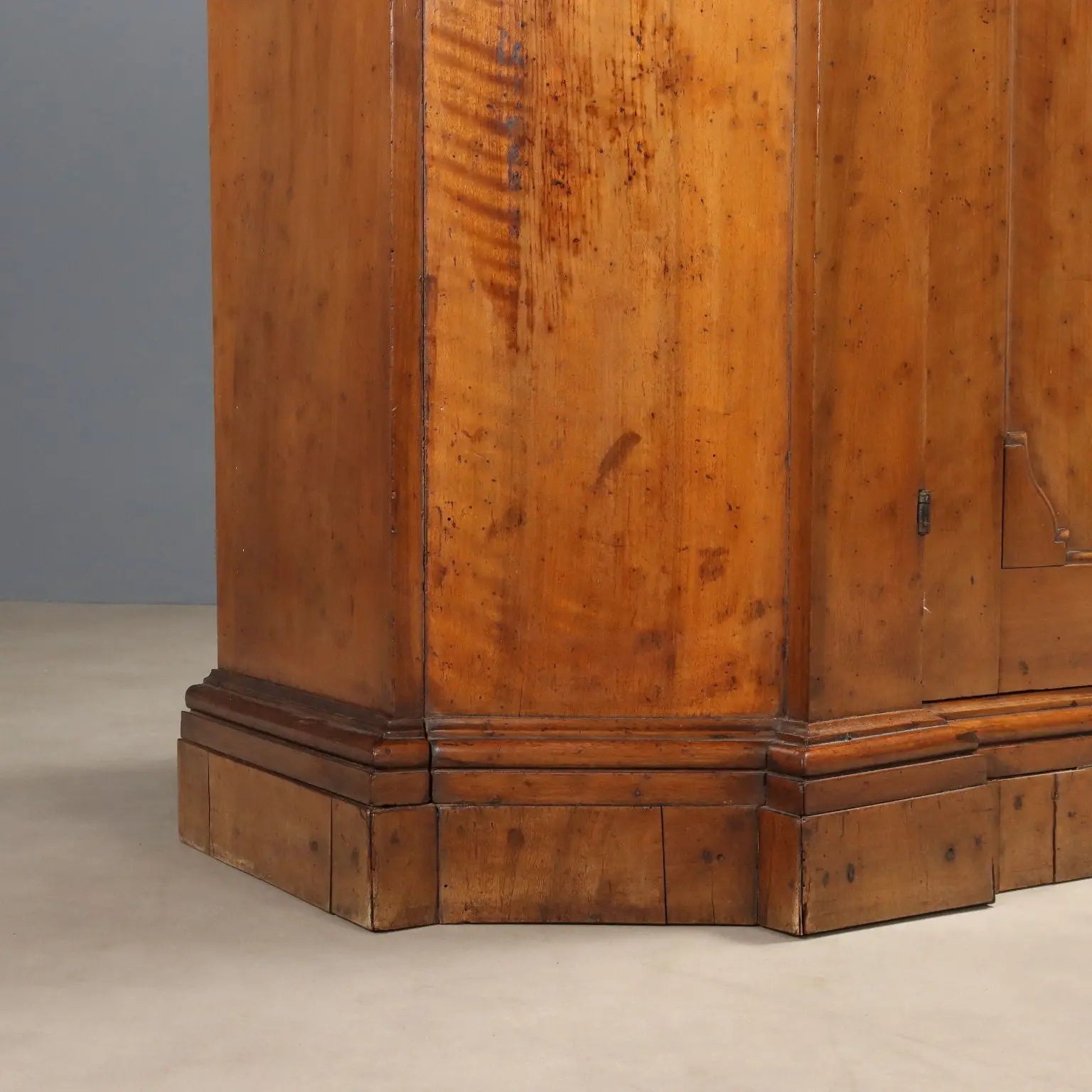 Antique Baroque Cupboard Walnut Italy XVIII Century