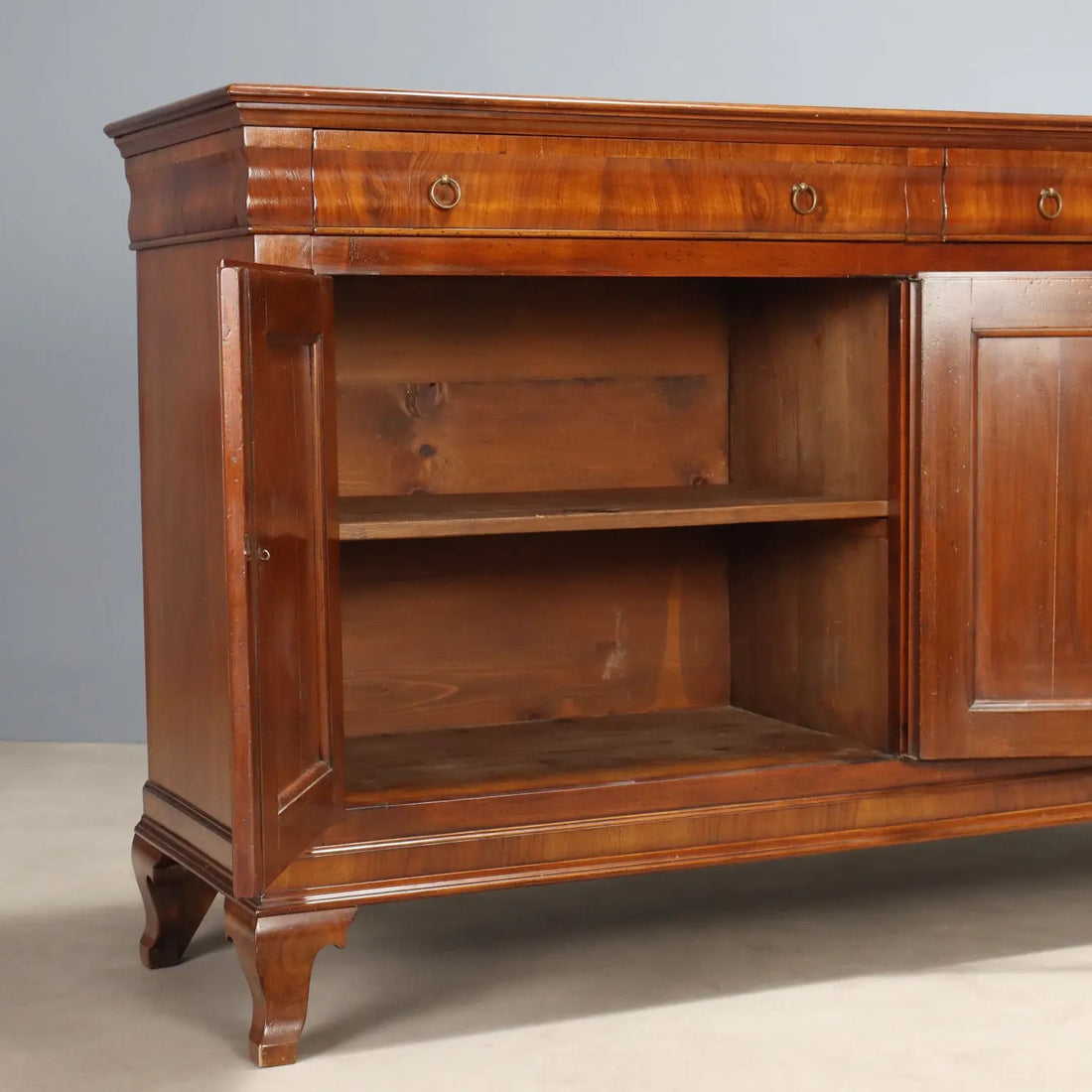 Antique Cupboard Walnut Fir Italy XX Century - Italy, XX Century | Antiques | Cupboards