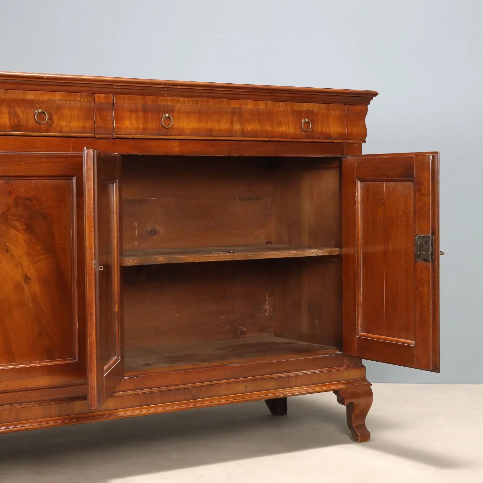 Antique Cupboard Walnut Fir Italy XX Century - Italy, XX Century | Antiques | Cupboards