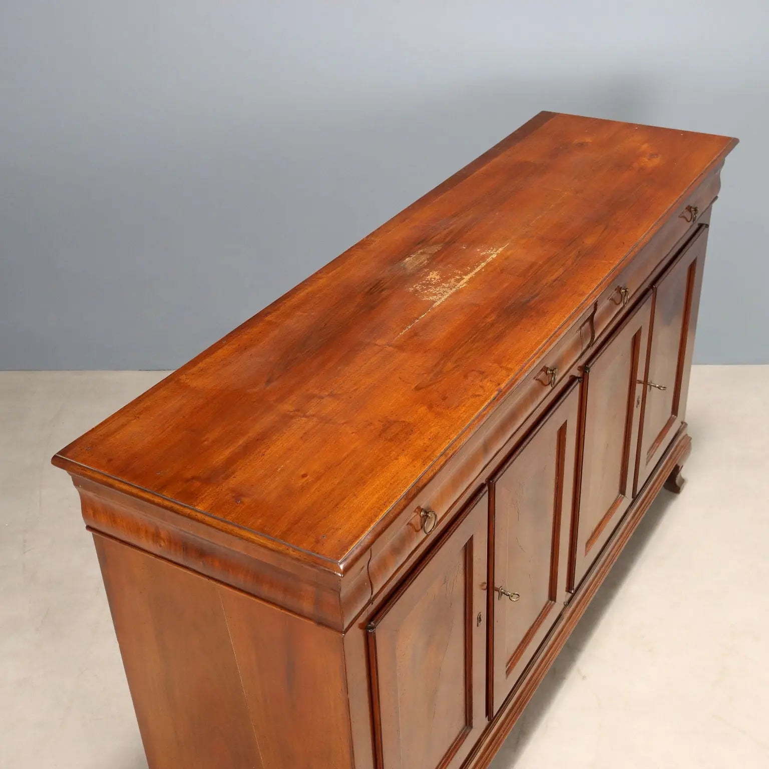 Antique Cupboard Walnut Fir Italy XX Century - Italy, XX Century | Antiques | Cupboards