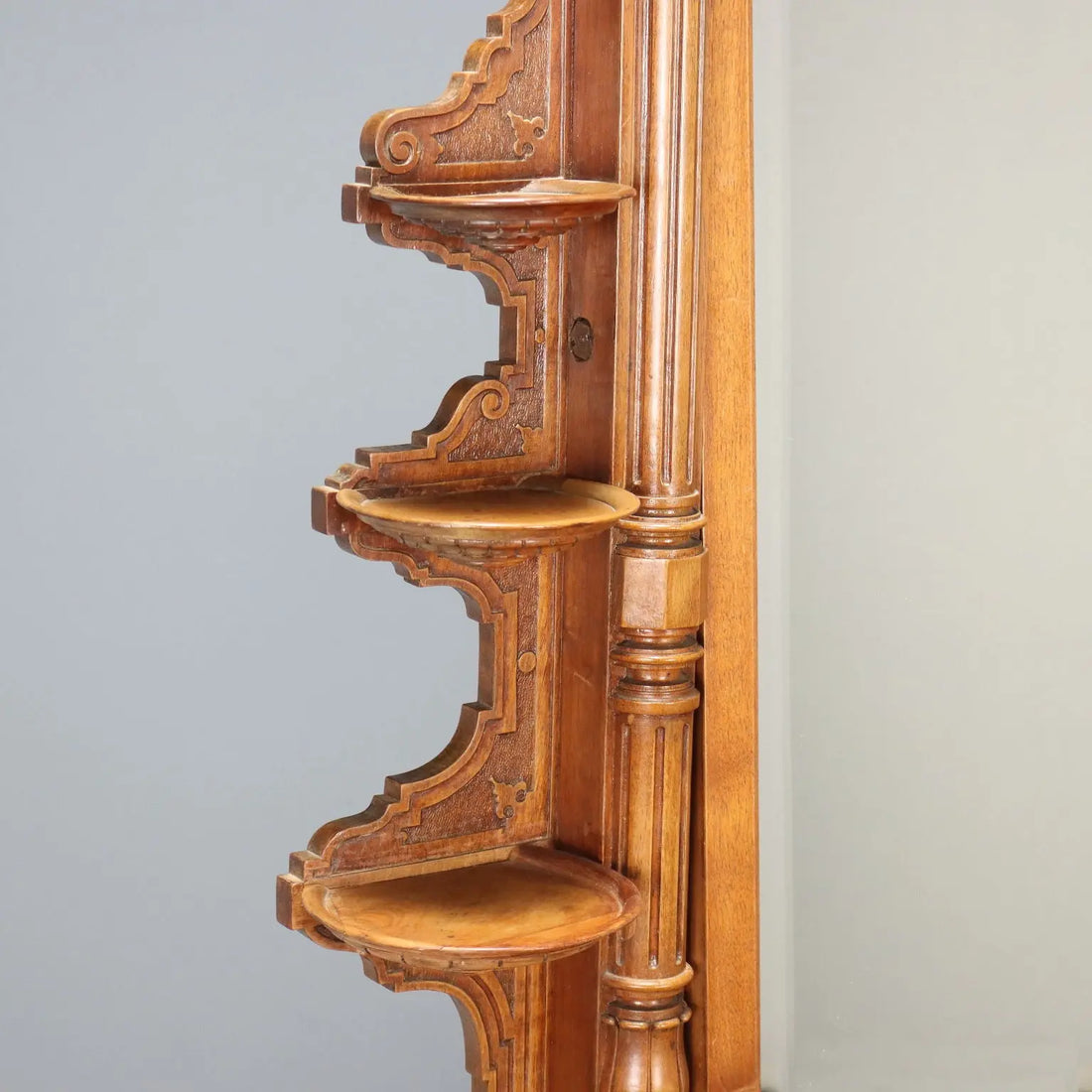 Antique Dressing Table Walnut Marble 3 Drawers XIX Century - Lombardy, Late XIX Century | Antiques | Cupboards