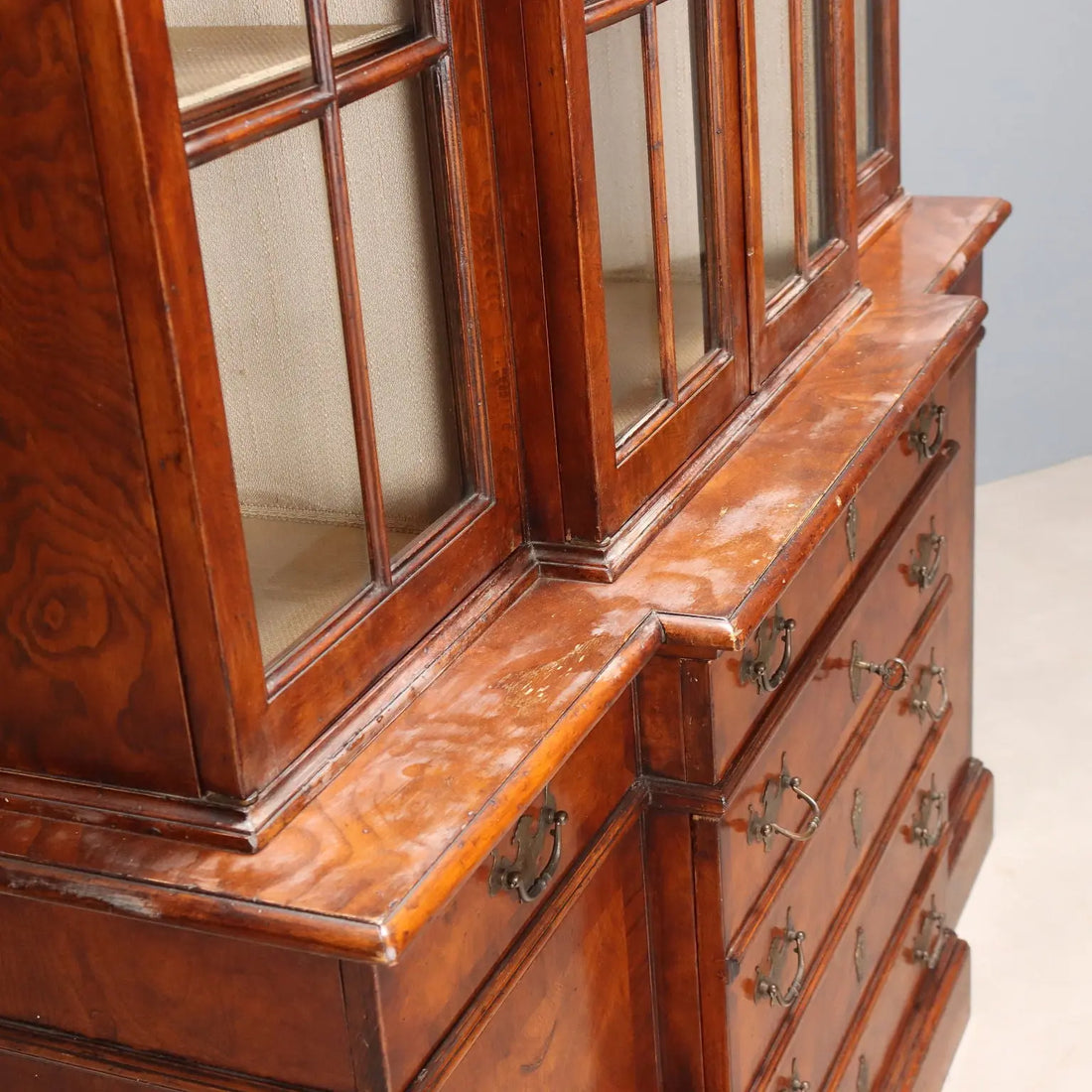 Antique Bookcase Oak 4 Doors United Kingdom XX Century