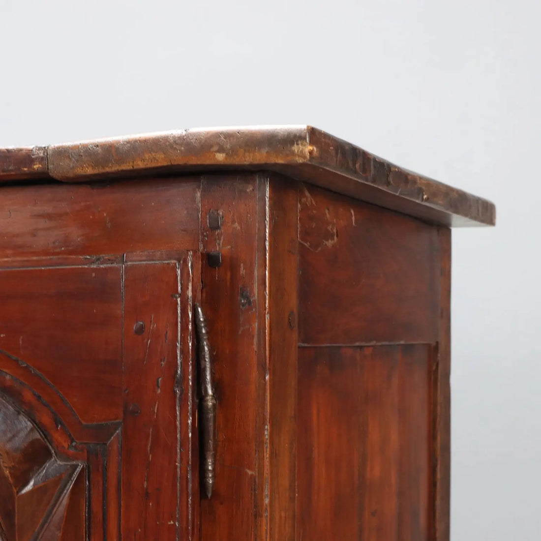 Antique Cupboard Various Wood Essences Italy XVIII Century