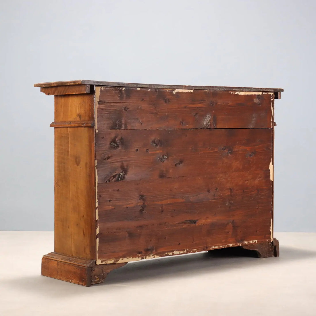 Baroque Walnut and Fir Sideboard - Italy 20th Century