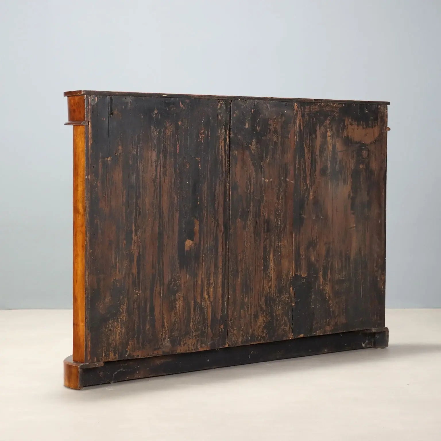 Antique Cupboard Louis Philippe Carved Walnut XIX Century