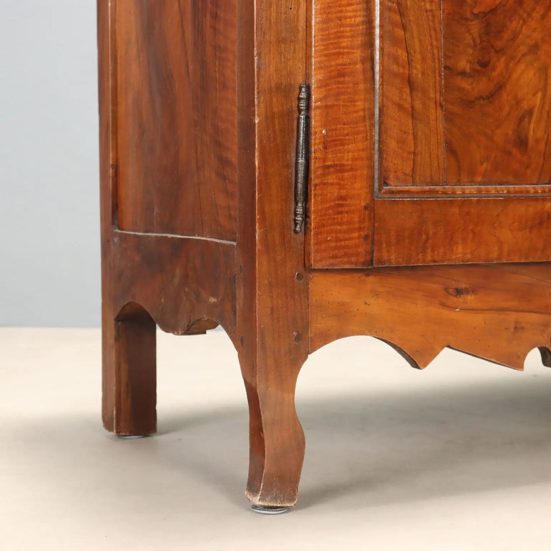 Antique Baroque Cupboard Walnut 3 Drawers France XIX Century