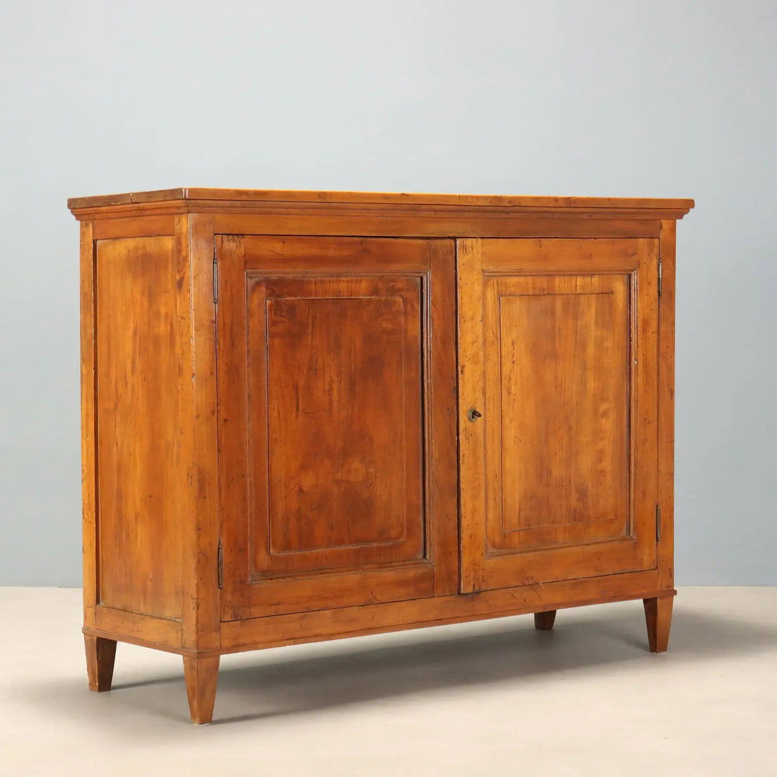 Directoire Sideboard in Walnut-Stained Poplar