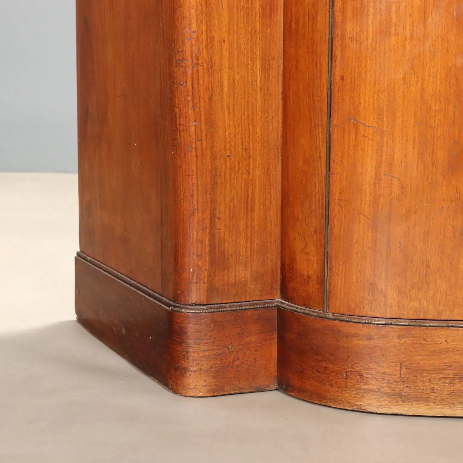 Mahogany Sideboard with Marble and Inlays - Italy 1900