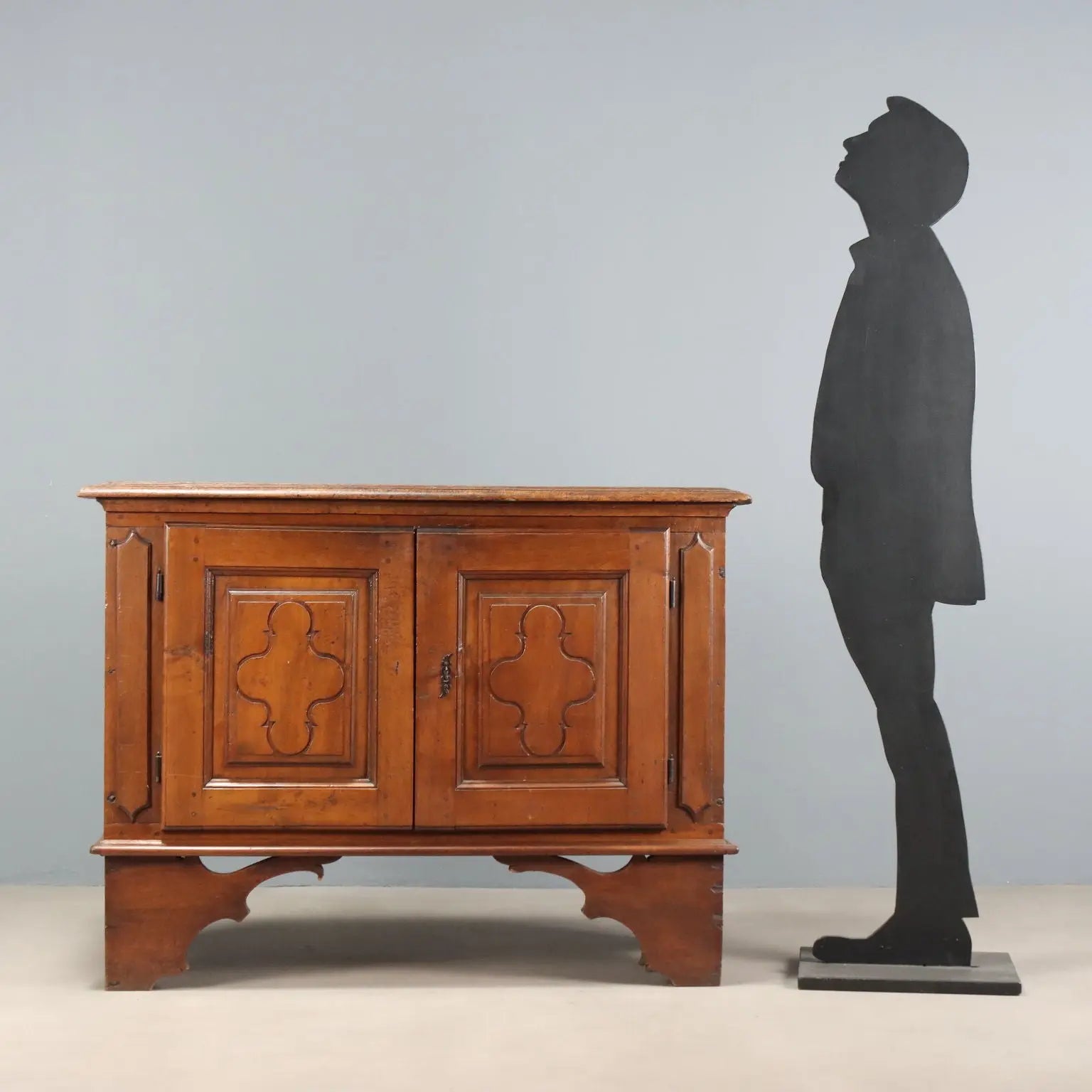 Baroque Walnut Sideboard - Italy 19th Century