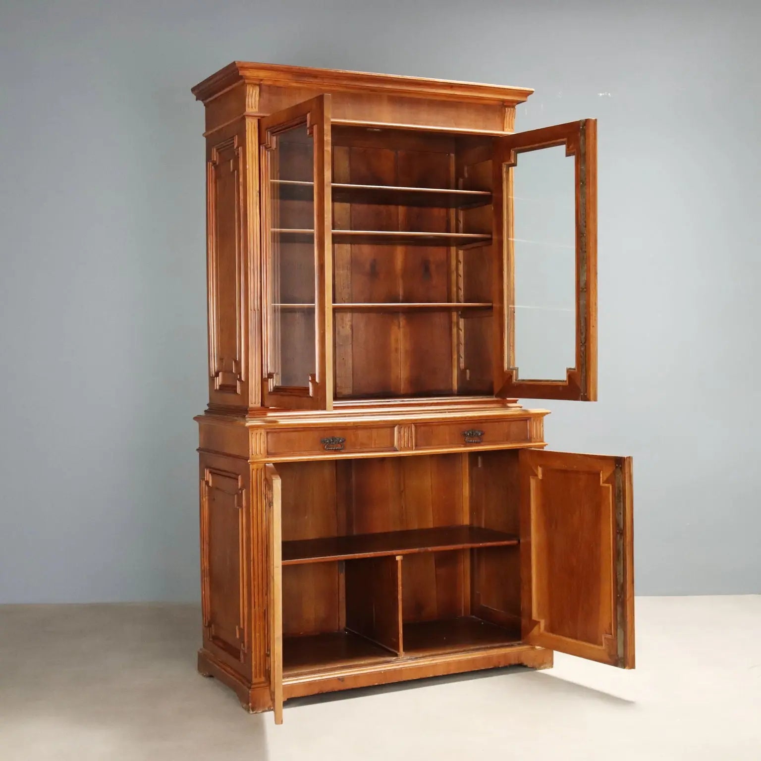 Italian Walnut Sideboard Late 19th Century