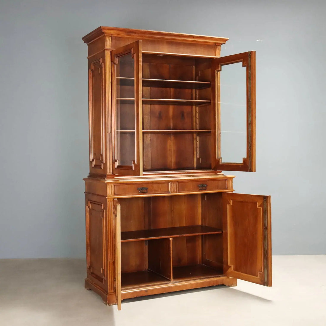 Italian Walnut Sideboard Late 19th Century