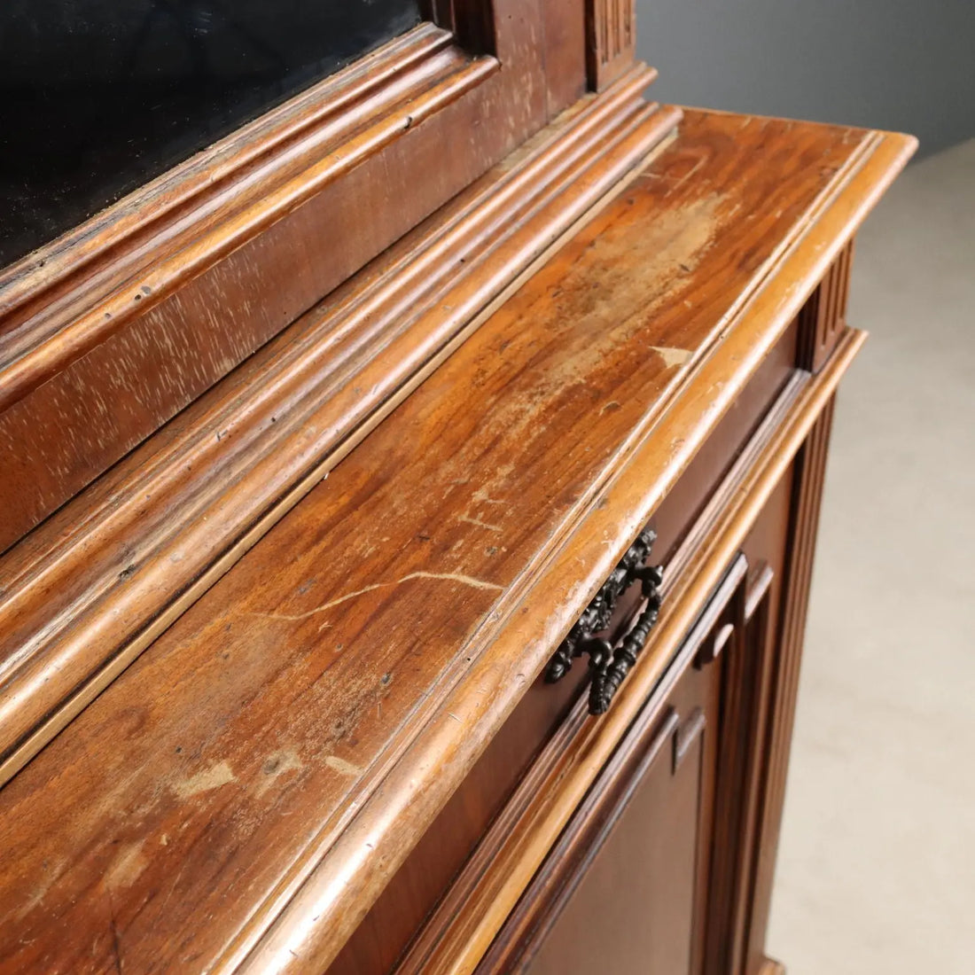 Italian Walnut Sideboard Late 19th Century