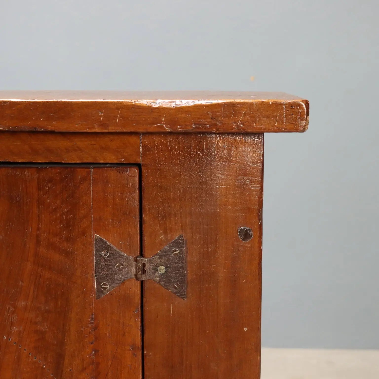 Walnut Credenza with Floral Engraving 19th Century