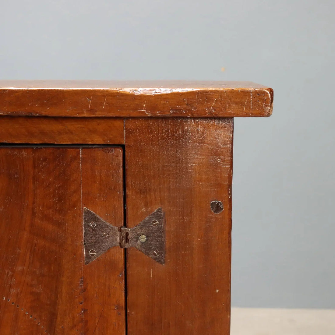 Walnut Credenza with Floral Engraving 19th Century