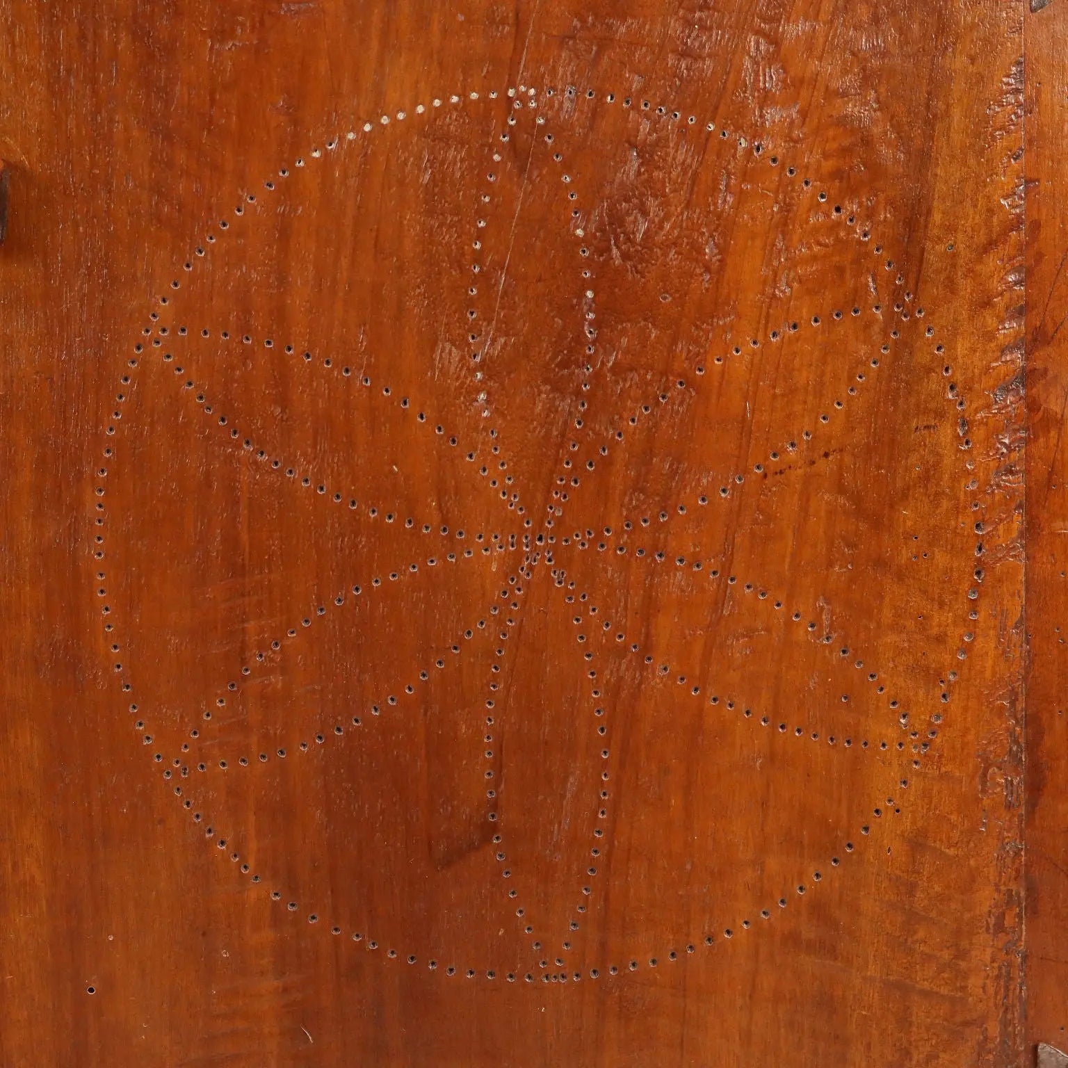 Walnut Credenza with Floral Engraving 19th Century