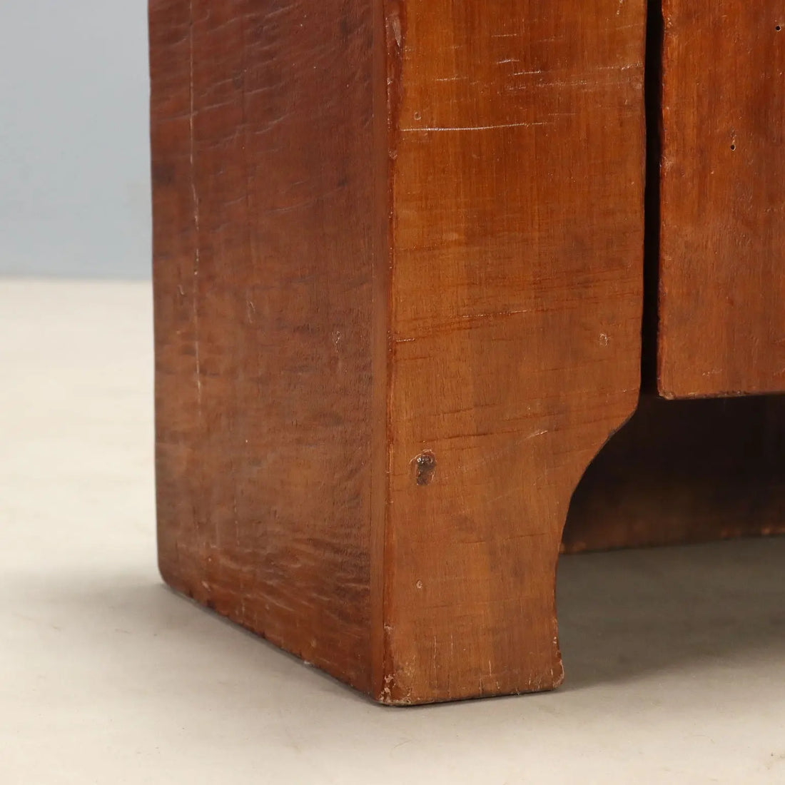 Walnut Credenza with Floral Engraving 19th Century
