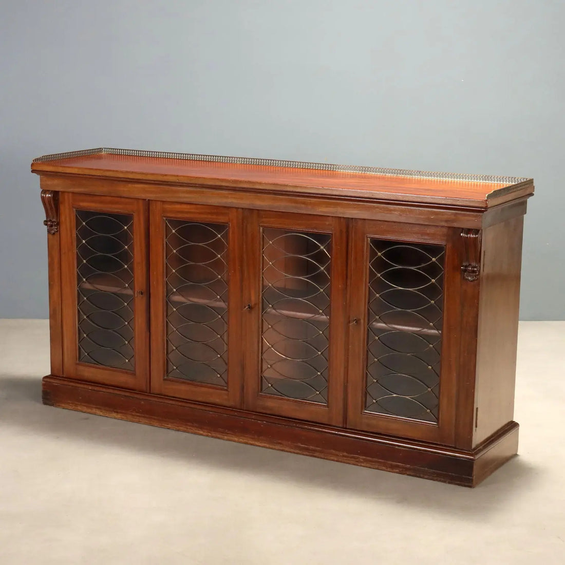 Antique Victorian Cupboard Mahogany United Kingdom XIX Century