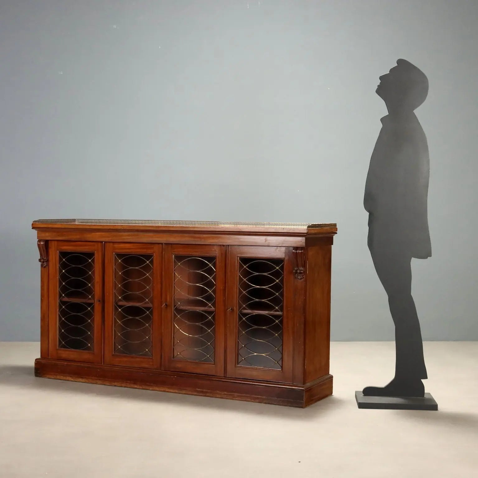 Antique Victorian Cupboard Mahogany United Kingdom XIX Century