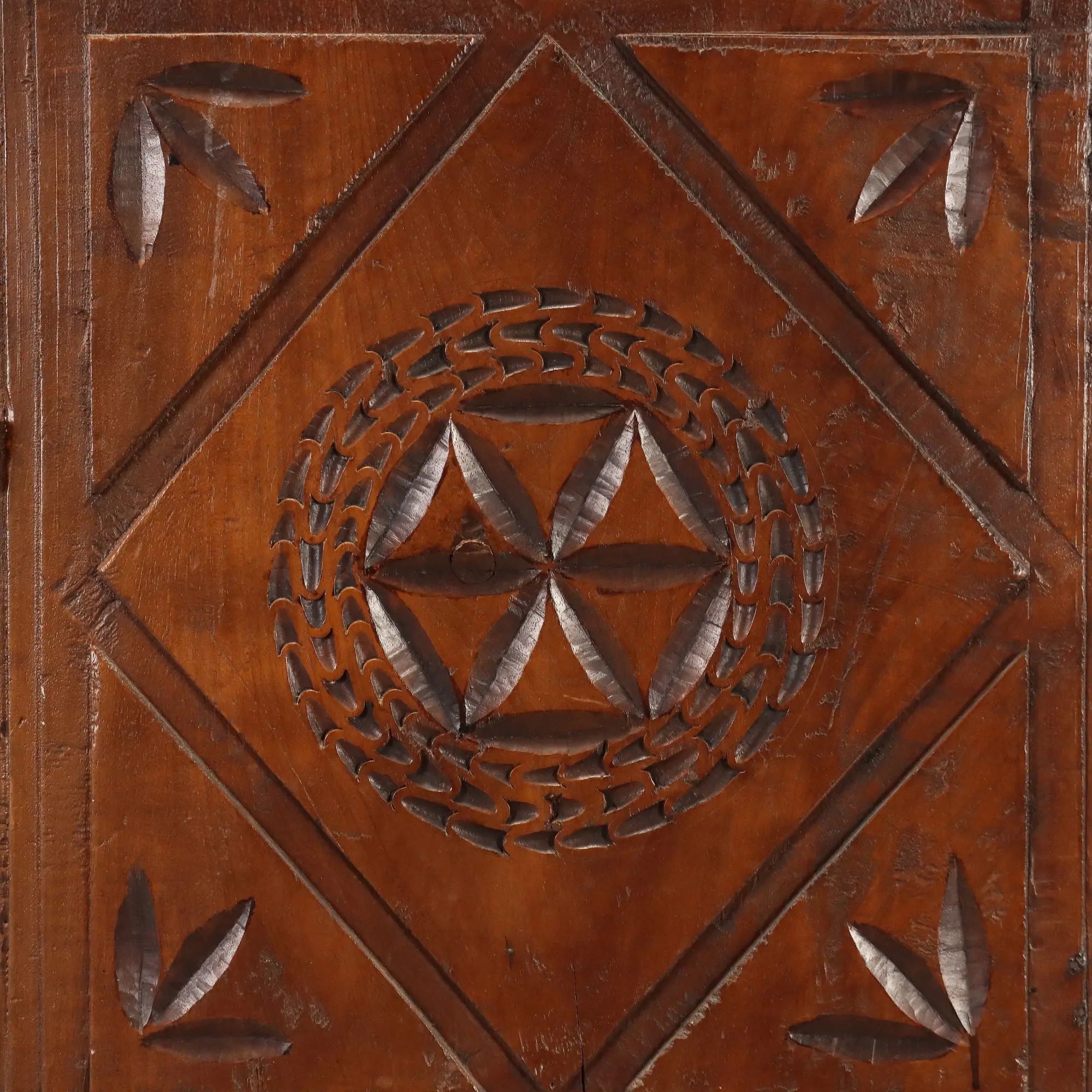 Antique Cupboard Walnut Chestnut Spain XIX Century
