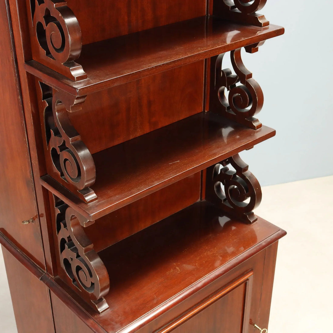 Antique Cupboard Mahogany United Kingdom Early XX Century