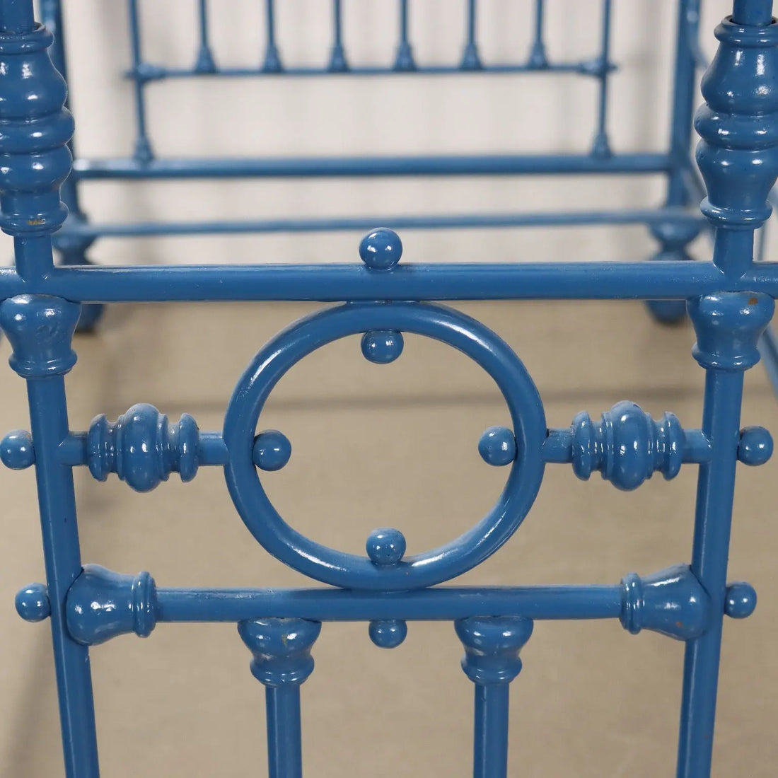 Antique Single Bed Lacquered Iron Italy XIX-XX Century - Italy, Late XIX - Early XX Century | Antiques | Beds & Headboards