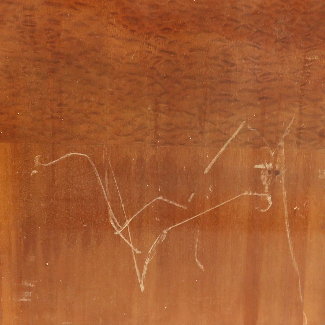 Vintage Double Bed Maple Burl Veneer Design Italy 1950s | Modernism | Complements