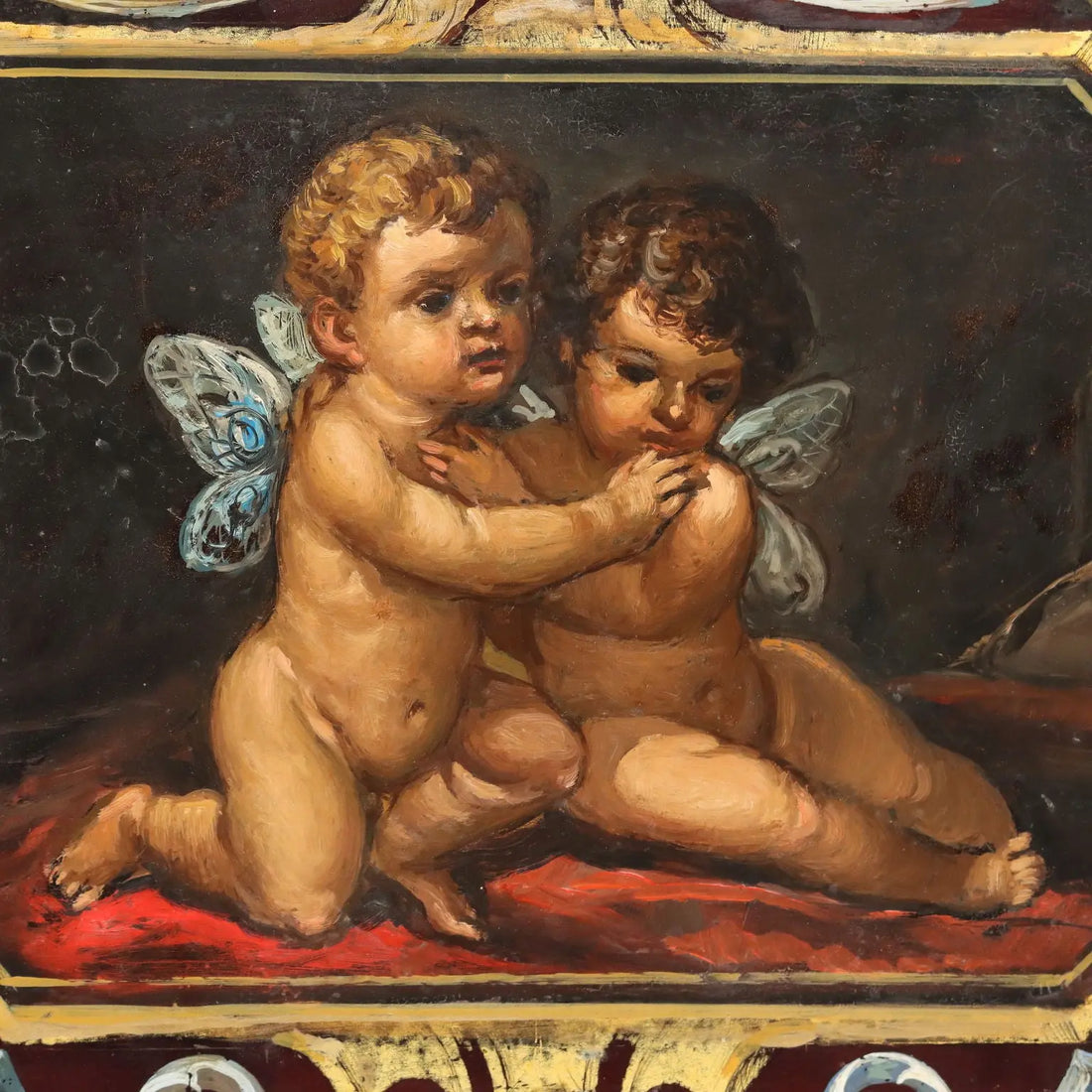 Antique Headboard Black Lacquered Metal Italy XIX Century - Italy, XIX Century | Antiques  Beds & Headboards