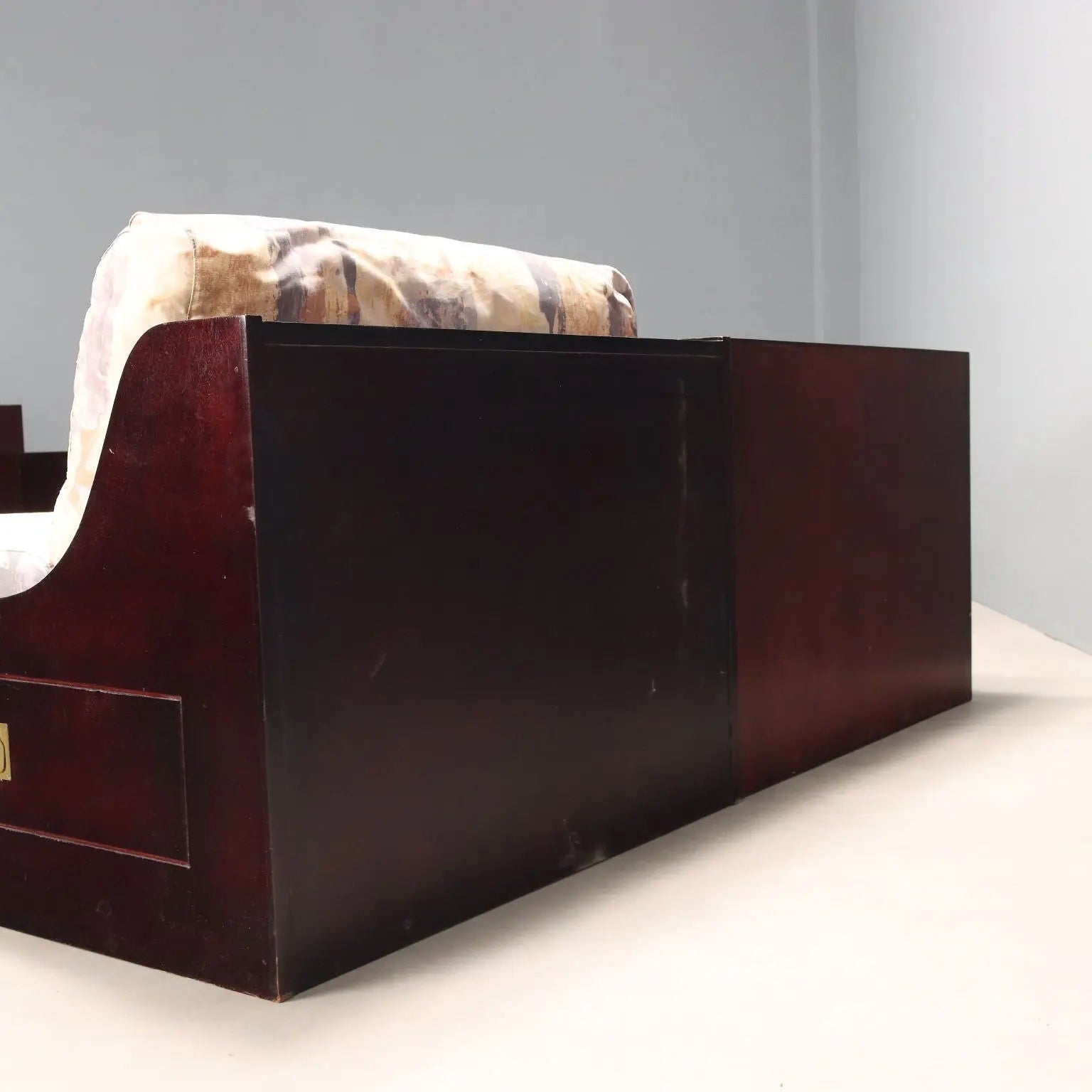 Single Bed in English Nautical Style - Italy, 20th Century
