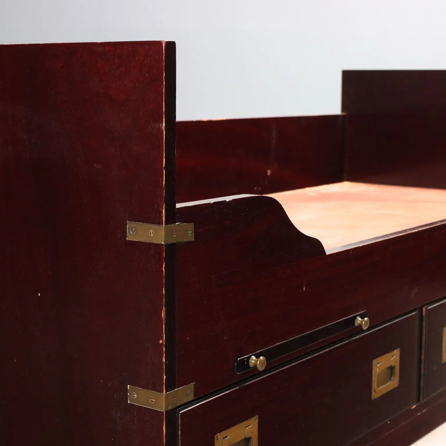 Single Bed in English Nautical Style - Italy, 20th Century