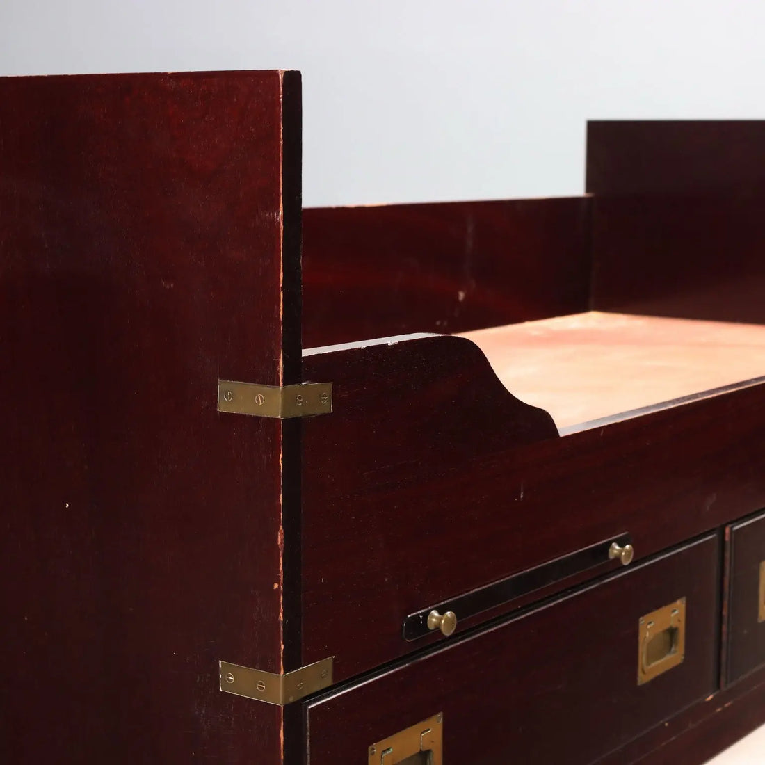 Single Bed in English Nautical Style - Italy, 20th Century