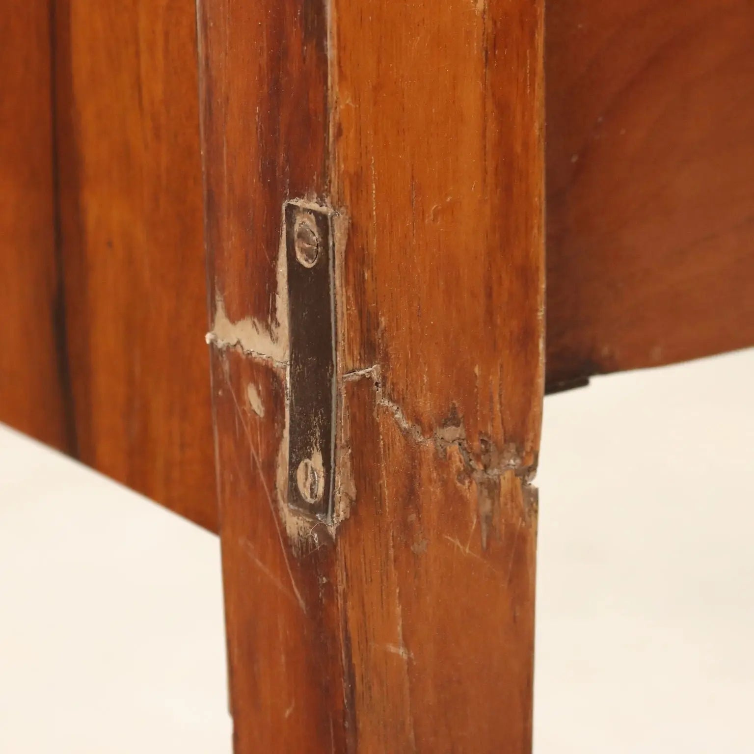 Antique Single Bed Walnut Italy XIX Century