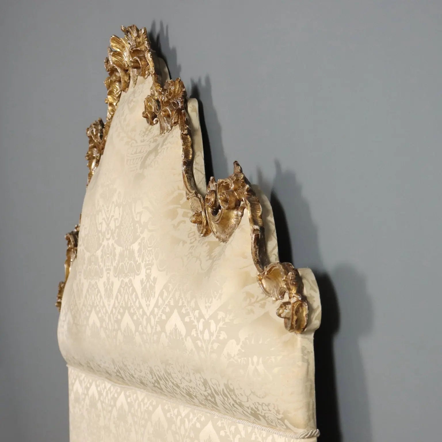 Antique Gilt Carved Wood Headboard