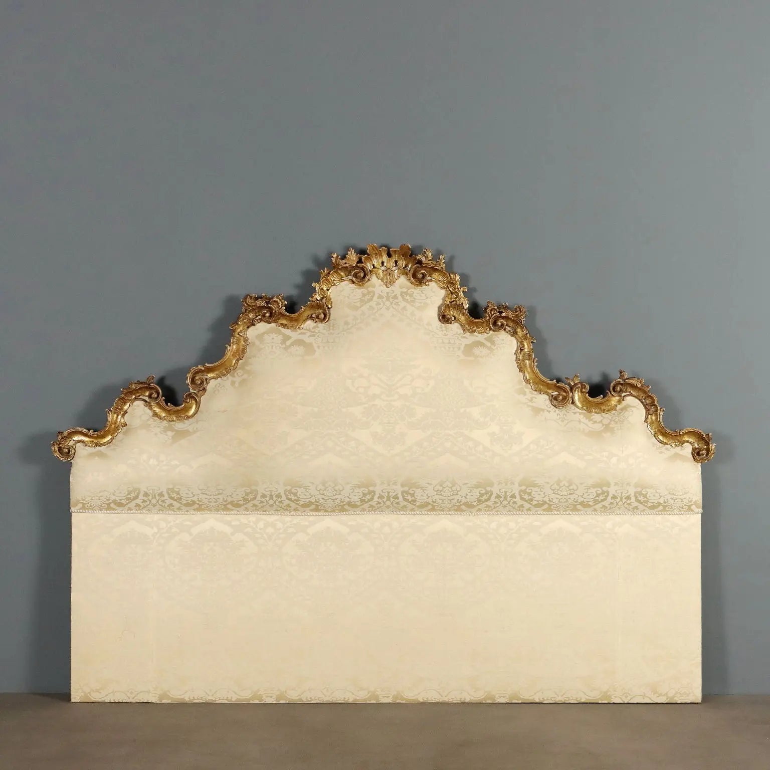 Antique Gilt Carved Wood Headboard
