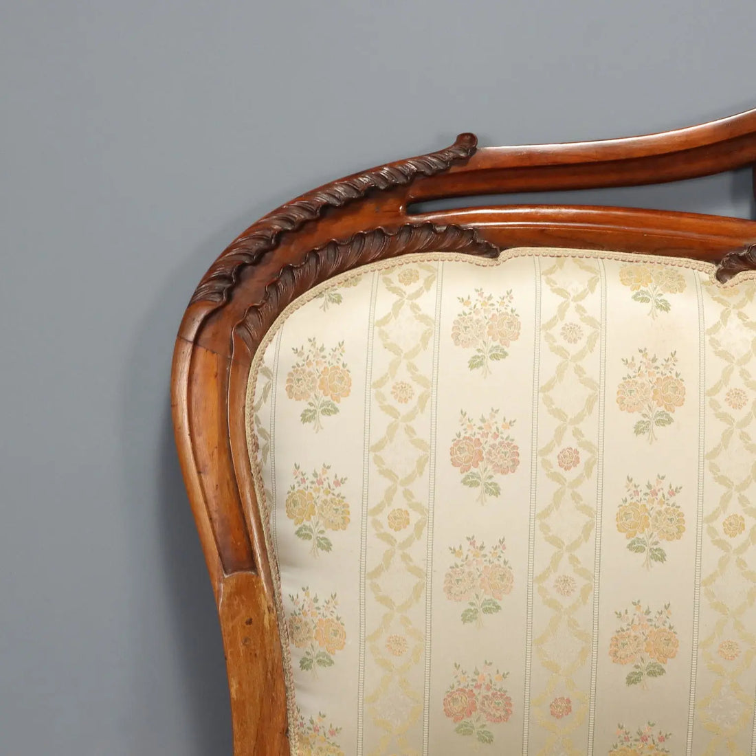 19th Century Louis Philippe Mahogany Bed