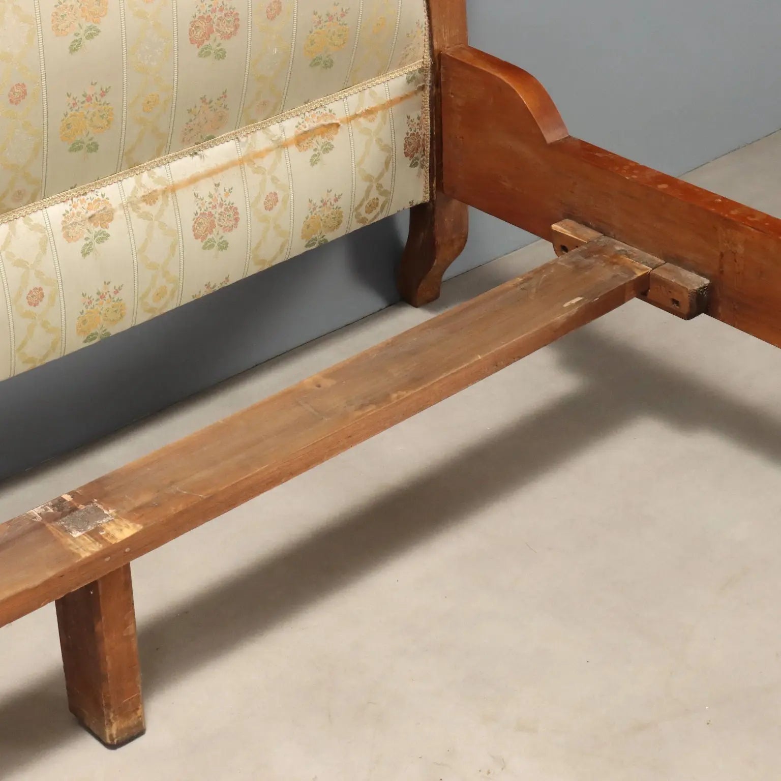 19th Century Louis Philippe Mahogany Bed