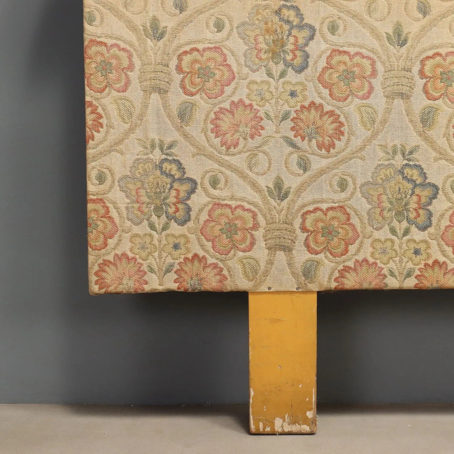Carved and Gilded Double Bed Headboard - 19th Cent.