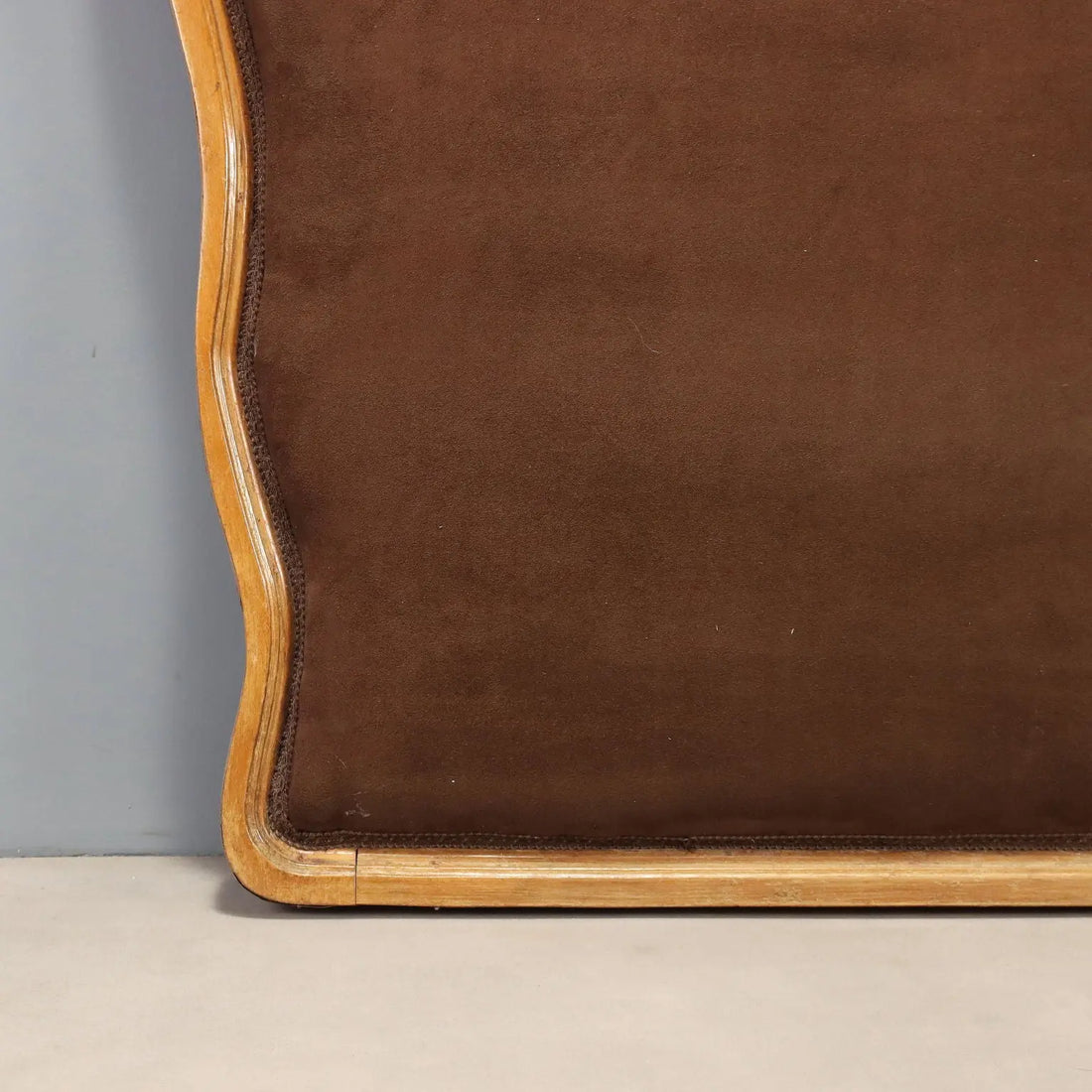Carved Walnut Bed Headboard - 19th Century Italy
