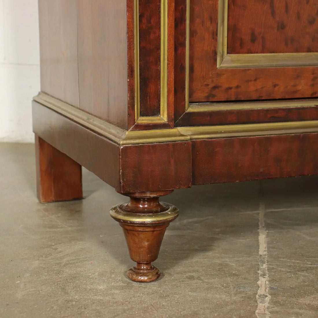French Empire Style Mahogany Bookcase