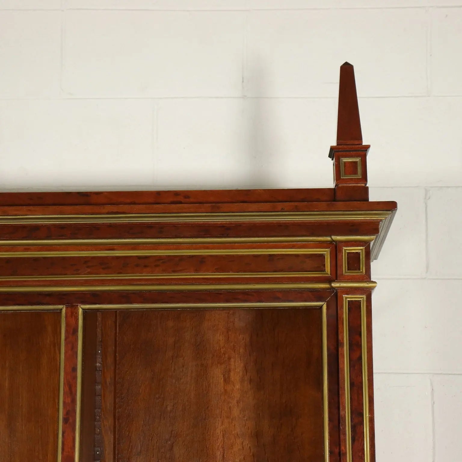French Empire Style Mahogany Bookcase