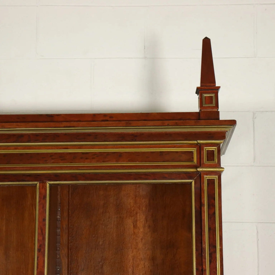 French Empire Style Mahogany Bookcase