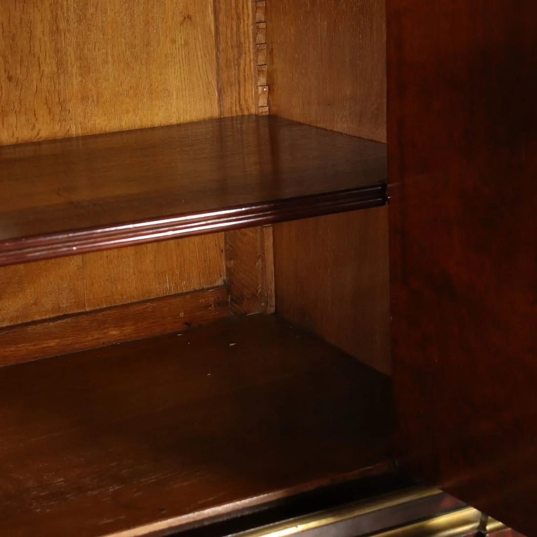 French Empire Style Mahogany Bookcase